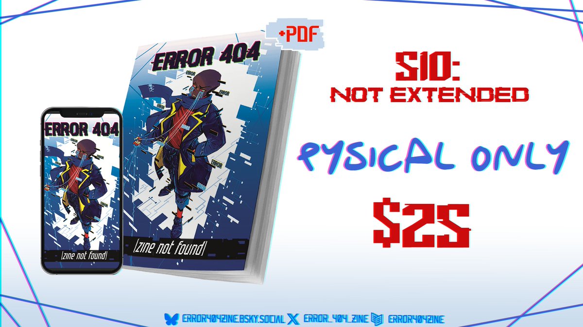 Error 404: Zine Not Found tweet media