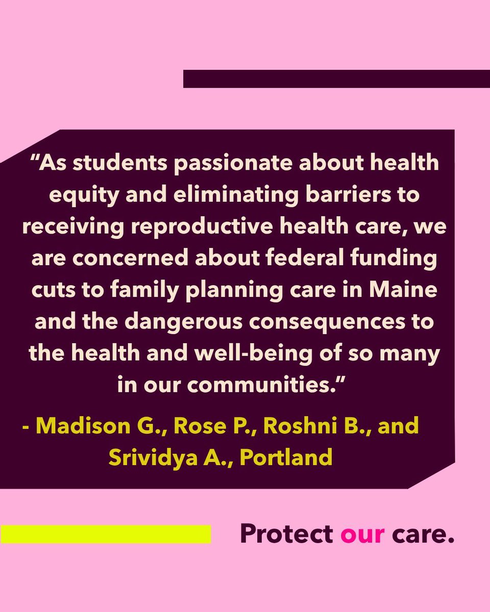 Planned Parenthood Maine Action Fund tweet media