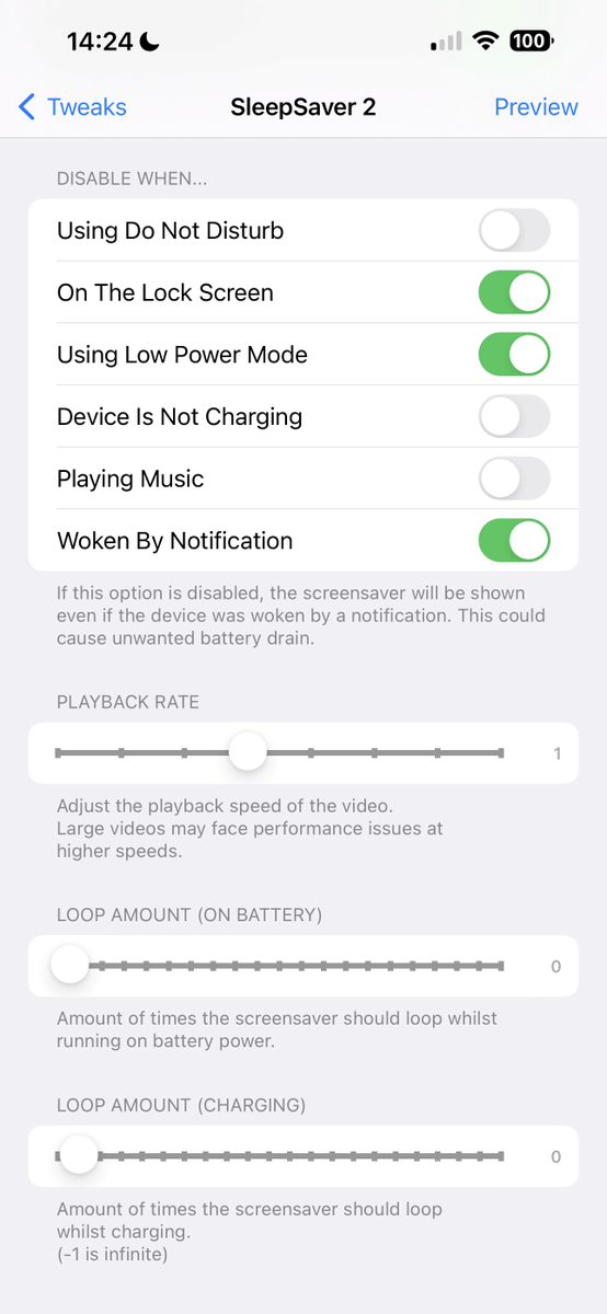 TweakUpdates's tweet image. Updated: SleepSaver 2 1.3 [Tweaks]

Add fully customisable screensavers to your device

Architecture: iOS
Repository: Havoc #jailbreak

ios-repo-updates.com/repository/hav…