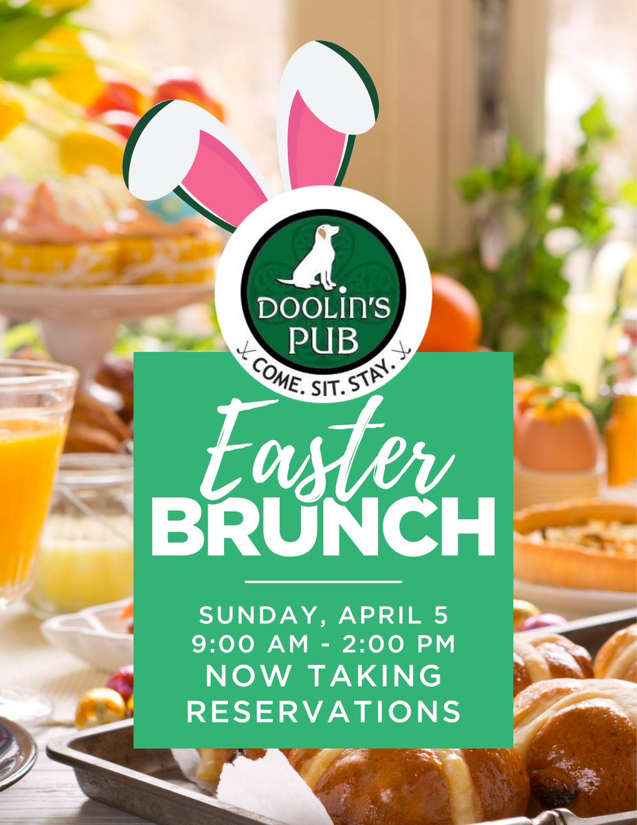 doolinspubME's tweet photo. 🐣 Easter brunch is TOMORROW!

If you haven’t made your reservation yet… this is your sign 👀
Grab your table, bring your crew, and let us handle the cooking (and the mimosas). 🥂

Don’t miss out—last few spots are going quick! https://t.co/2ozdDt2aGE