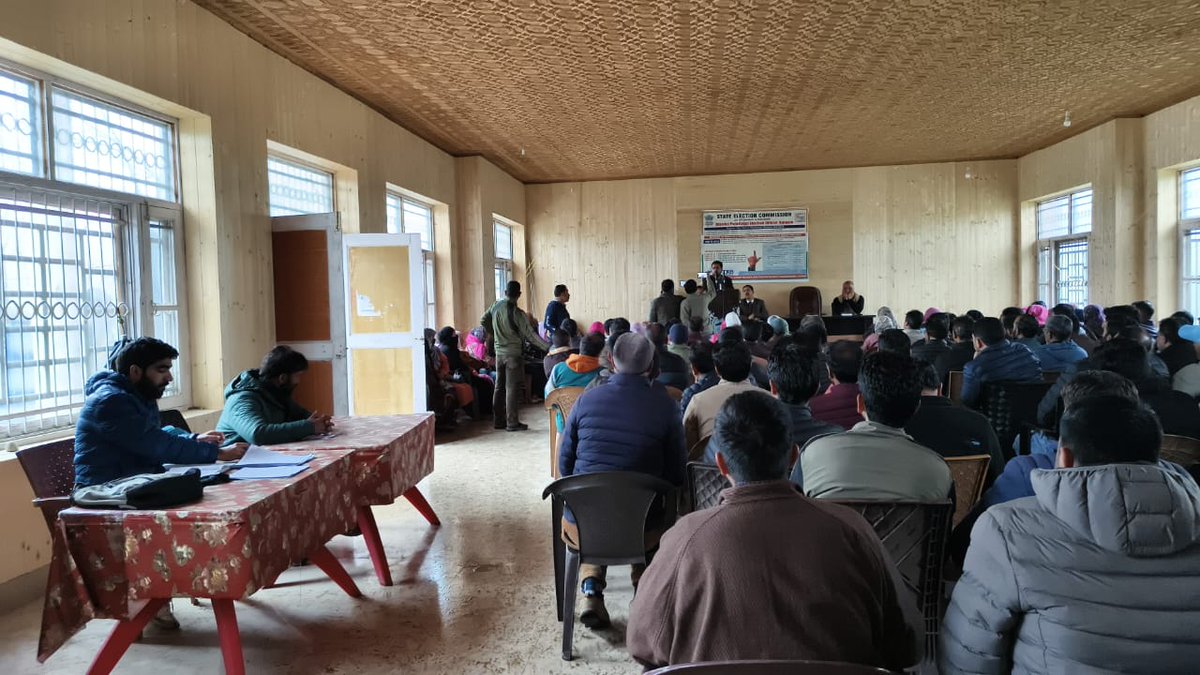 Ensuring 100% voter coverage—Panchayat Secretaries and other RDD staff (PEBO) working tirelessly in fields and in Special Camps across J&amp;K
#Panchayat #Roll #Updation 
<a href="/CM_JnK/">Office of Chief Minister, J&K</a> <a href="/OfficeOfLGJandK/">Office of LG J&K</a> <a href="/JavedDar_NC/">Javed Dar</a> <a href="/AyaansbBhat/">Shabir Hussain Bhat شبیر حسین بٹ</a> <a href="/AsadamAijaz/">Aijaz Asad</a> <a href="/OmarAbdullah/">Omar Abdullah</a> <a href="/ceo_UTJK/">CEO UT OF J&K</a> <a href="/ECISVEEP/">Election Commission of India</a>