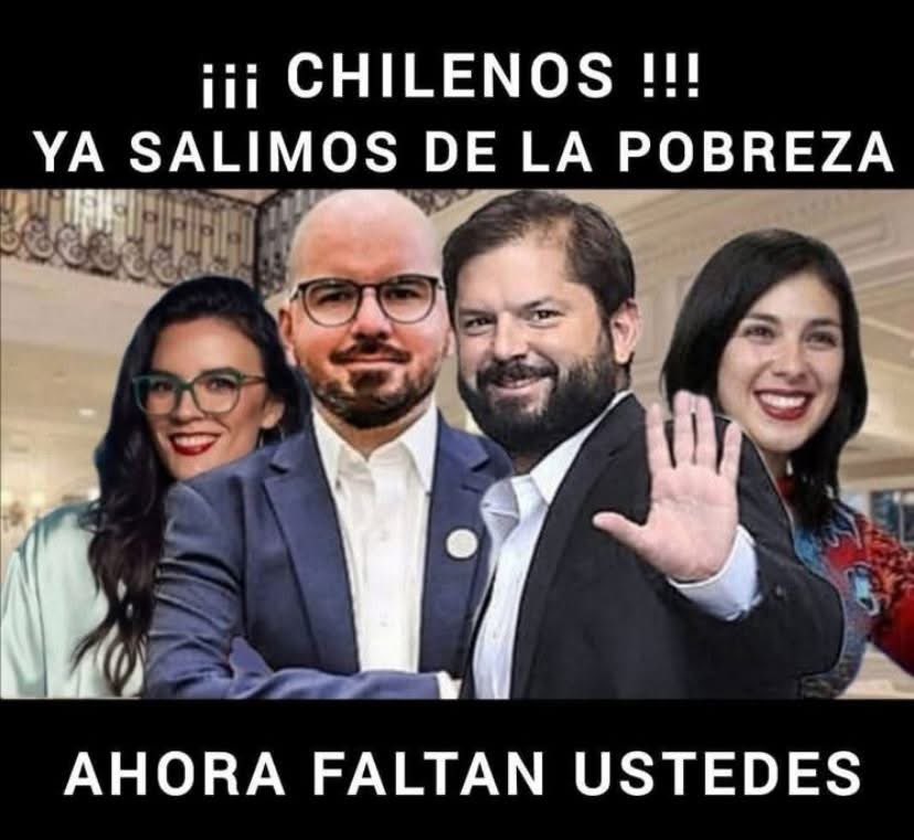 Clodi67's tweet photo. @bcastil32667233 @GabrielBoric https://t.co/9lXiP0wp56