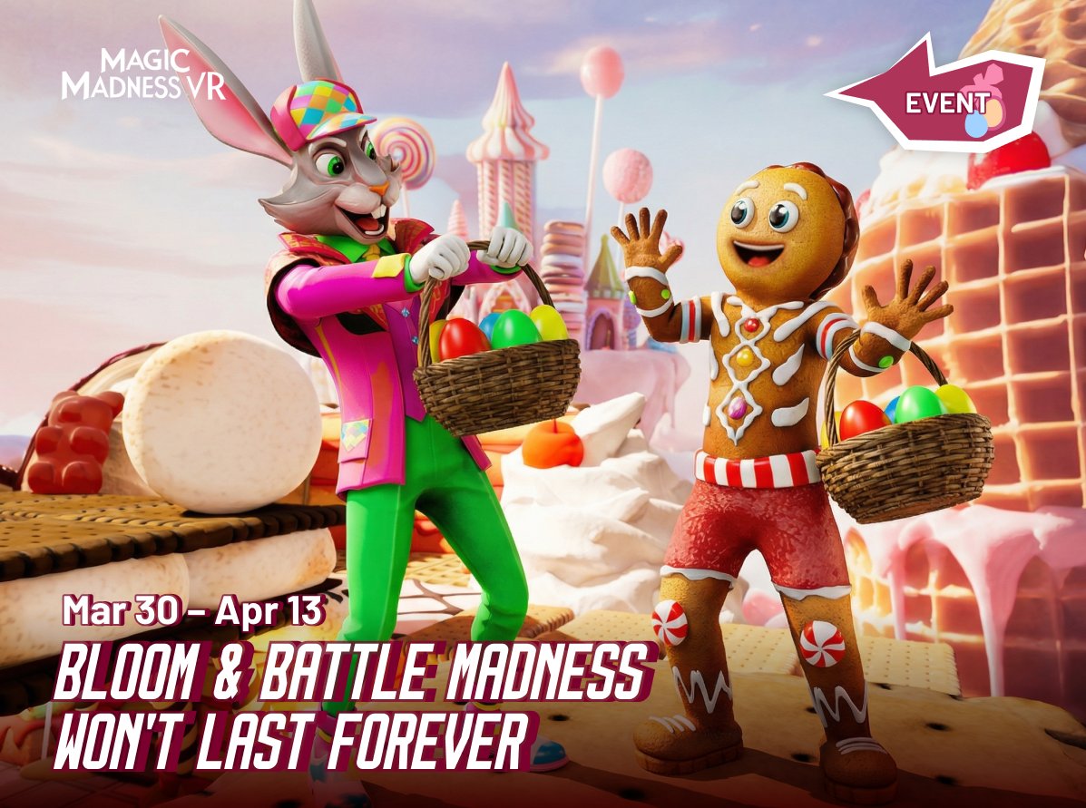 Jump into Bloom &amp; Battle now and complete missions to unlock exclusive limited-time Easter rewards before the event disappears 🌸🥕