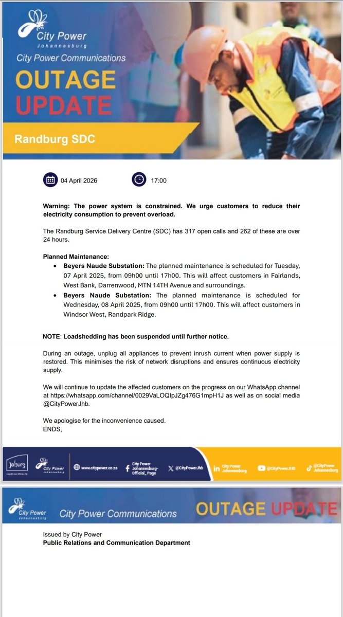 @CityPowerJhb tweet media