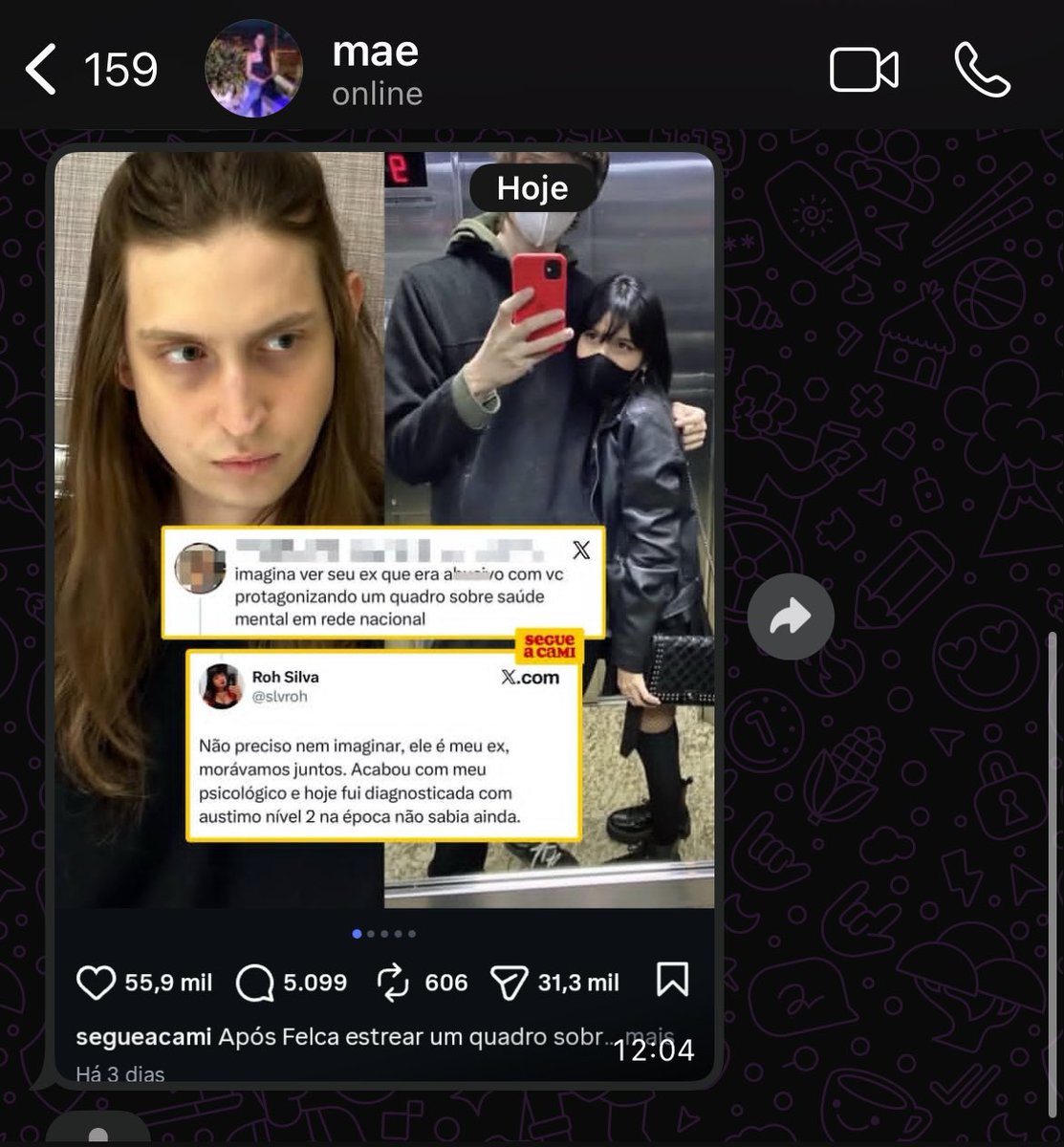 lia capetinhaحصان tweet media