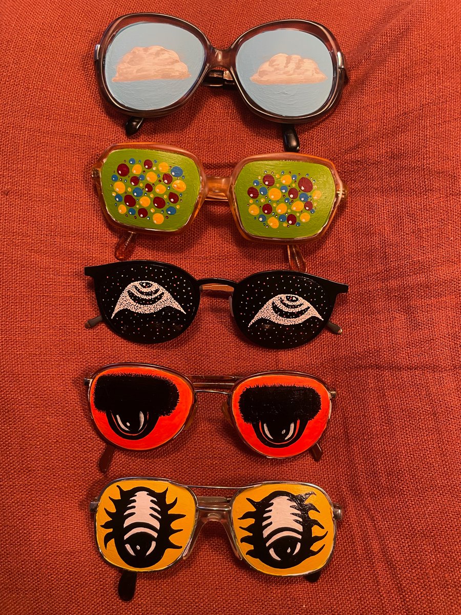 bMossmanProd's tweet image. One of a kind MOSSVISION wearables “For When You Can’t Believe What You Are Seeing…”  . If you wish to send creations to the instagram.com/littlefreeartg… gallery at the instagram.com/ausfahrt_coffe… through the post. Address in profile!  #bmossman #bradmossman #littlefreeartgallerynaestved