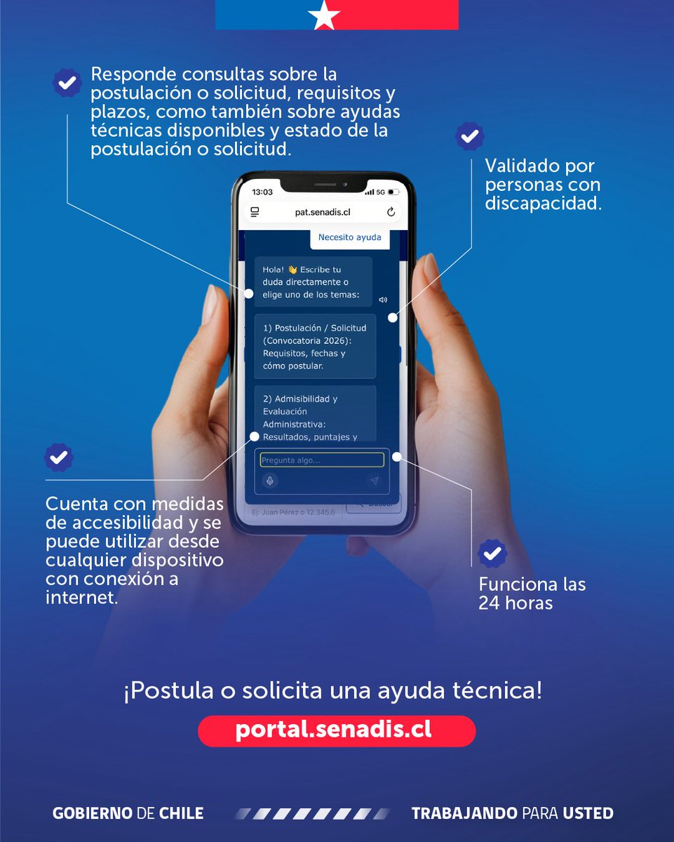 Ministerio de Desarrollo Social y Familia tweet media