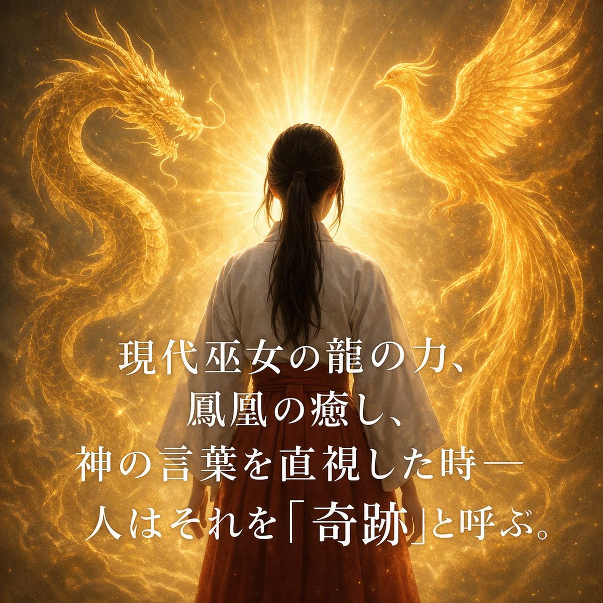 CodeSOUL9999's tweet photo. 現代巫女

神と人、

宇宙と地上、

見えないものと見えるものを
橋渡しする魂。

舞や祈りだけじゃない。
言葉も、芸術も、生き方も、
すべてがその役目になる。

巫女とは性別ではなく、
魂の役割である。

創言学Code×Soul
#創言学 #CodeSoul #現代巫女 #魂の役割 #言葉の力 #生き方 #見えない世界 https://t.co/1HJRiMDgRP
