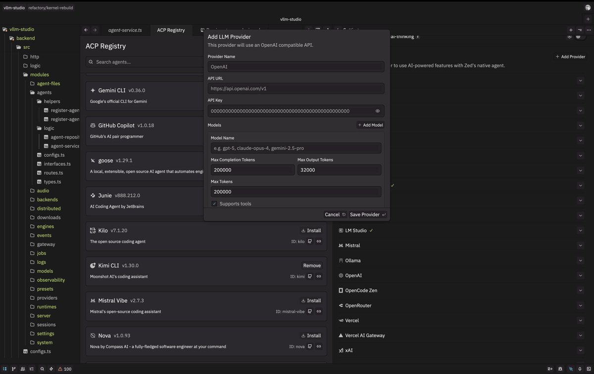 Best harnesses for local models: 1. Droid: - Very good performance ...