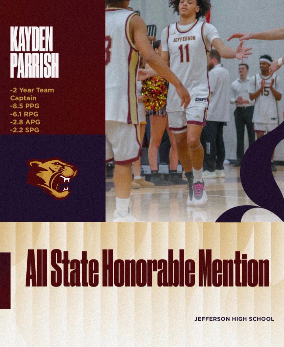KaydenParrish11's tweet photo. Blessed to have received All state Honorable mention @KjVanMetreJHS @JaymarRG_ @jhighbasketball https://t.co/JNiB89luup