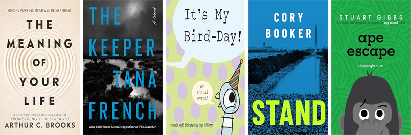 JDC_Library's tweet photo. This week the Jeff Davis County Library has 23 new books and one new movie.  New items include The Meaning of Your Life, The Keeper, Stand, Ape Escape, The News from Dublin, Who Needs Friends, Son of Nobody, The Great Escape, and The Bookbinder's Secret. https://t.co/UHrn6nwOMv https://t.co/9jwfifBWWk