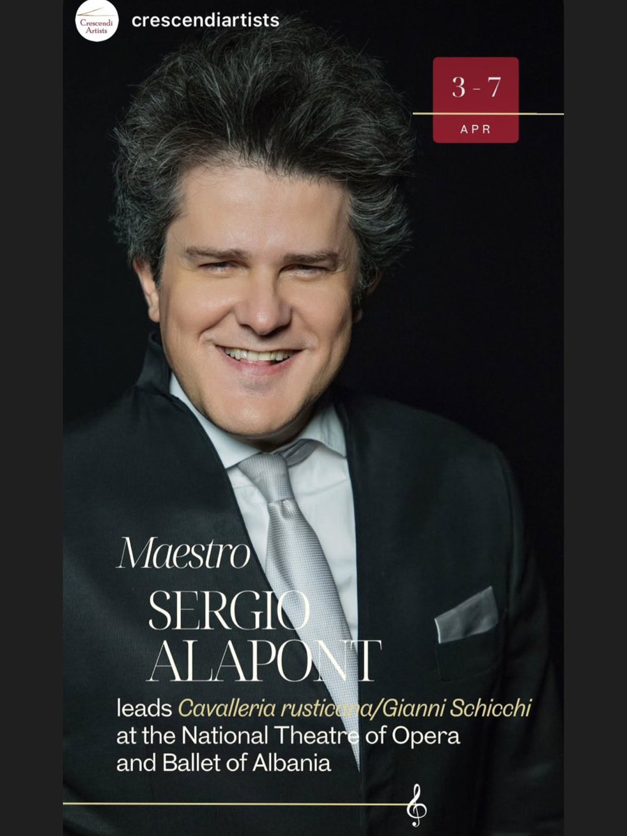 sergioalapont's tweet photo. Looking very much forward to the second performance tonight! #Mascagni #Puccini https://t.co/k5cDXum1Yz
