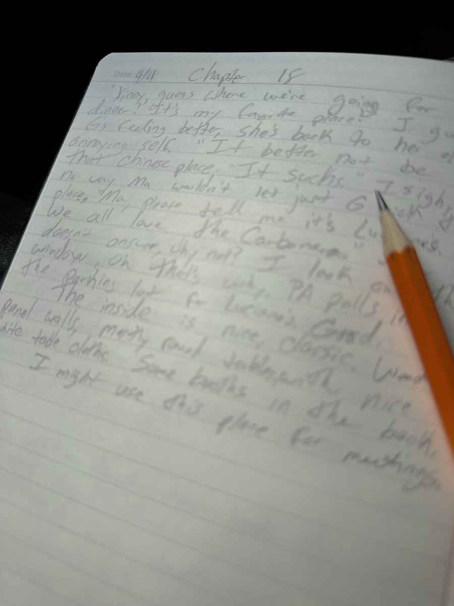 Aj_Scott01's tweet photo. Getting back into writing. Was in a slump… but time to lock in and finish this draft 📝 #writing #book #author #fiction https://t.co/wtxzr5y54q
