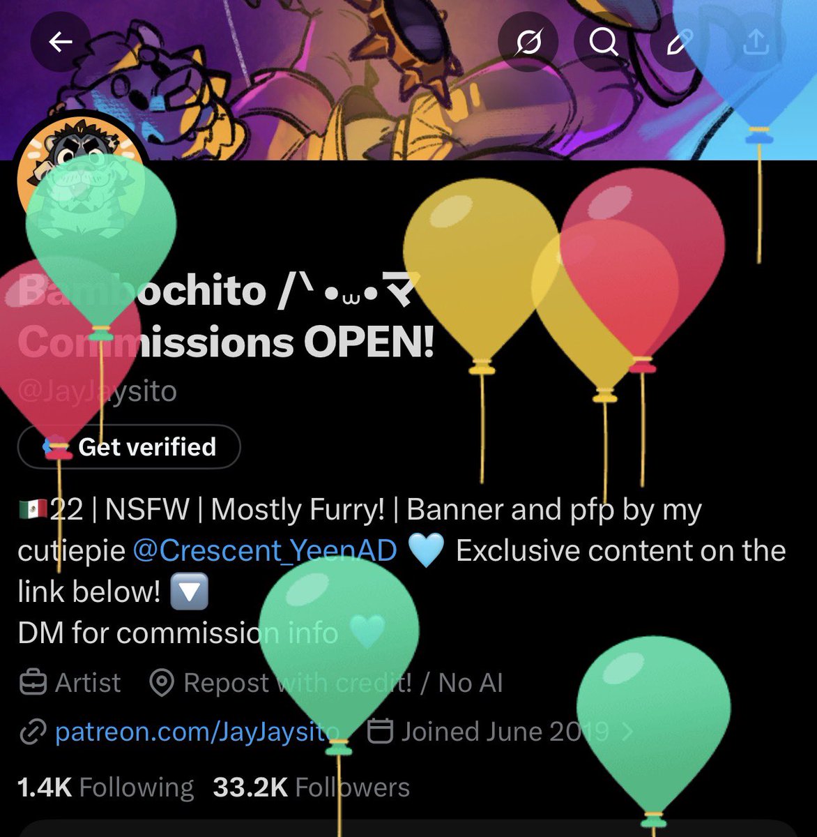 Bambochito /ᐠ •⩊•マ Commissions OPEN! tweet media