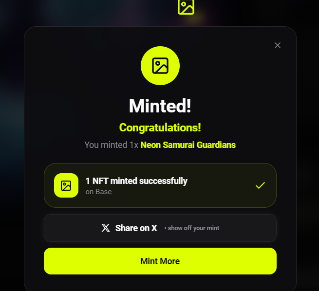 tatan_acharyya's tweet image. #Base #Ink #Unichain #Soneium #raffle
@base @inkonchain @unichain @soneium 
0x5136ad87D75Cf32A50d0d5F09Ed64E7d1D2CF7AA