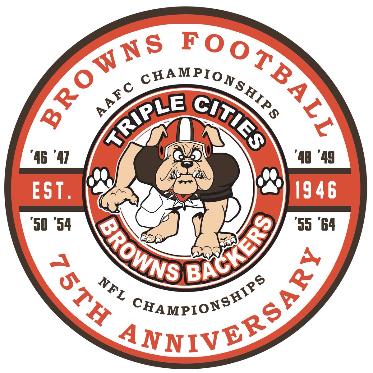 The Triples Cities Browns Backers are from the Binghamton,  New York, area.  The club moved to Close Quarters in Endicott, New York a few years ago, where they provide a private backroom and 2 screens to watch Browns games.  GO BROWNS!