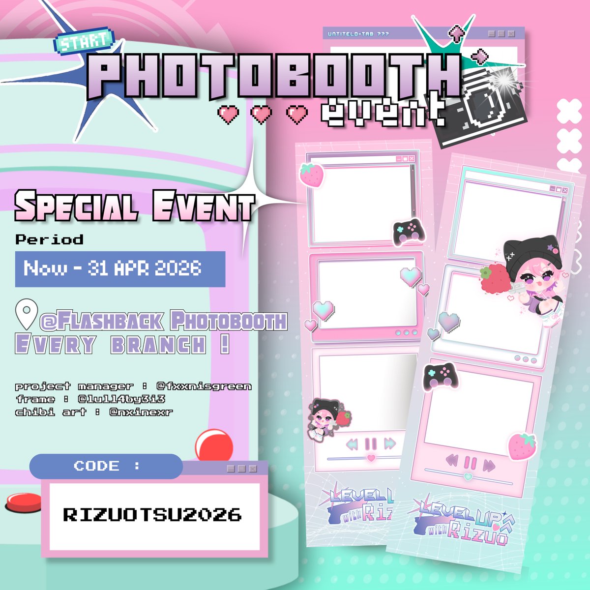 Level up with Rizuo 🎮🍓 tweet media