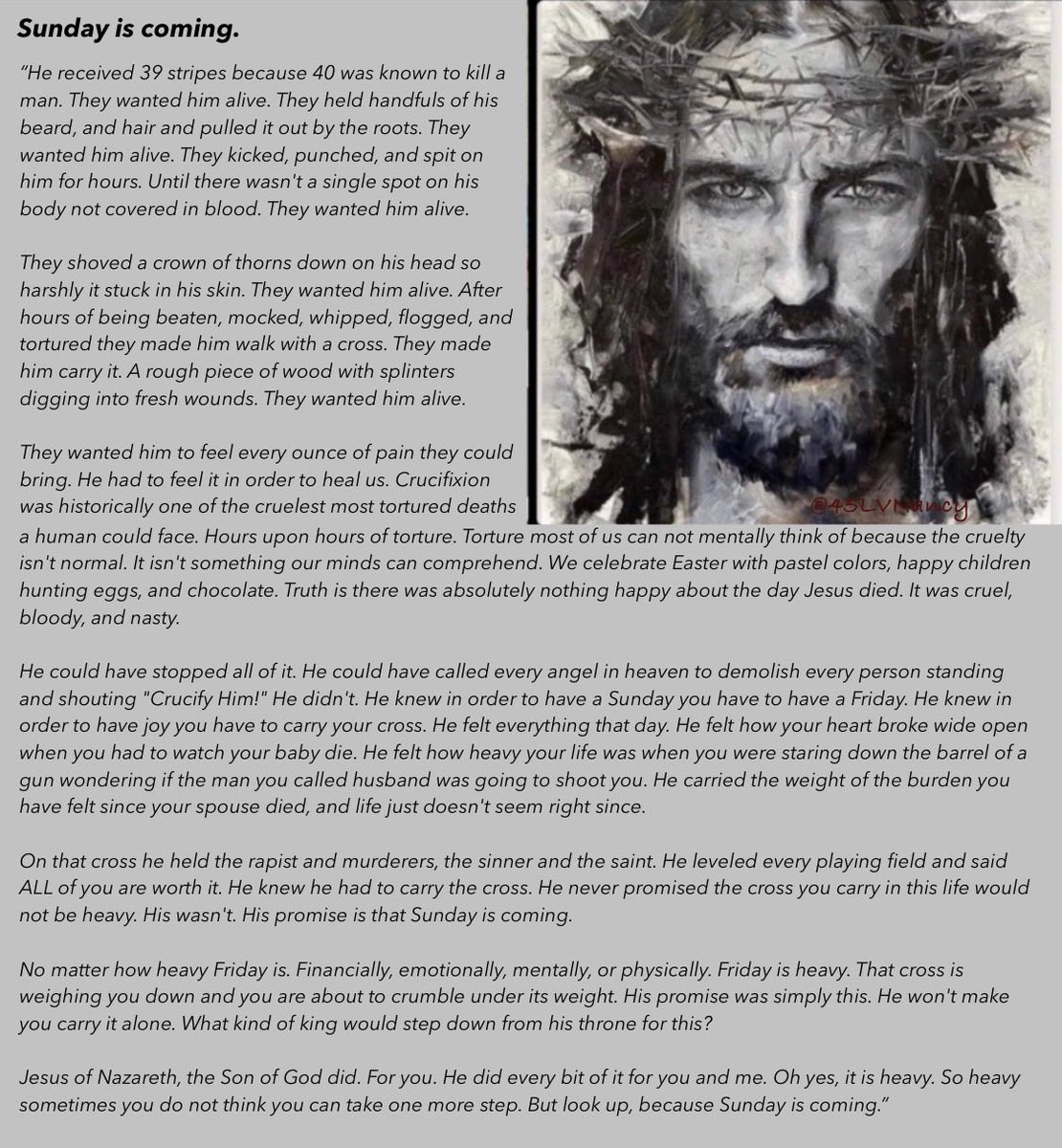 45LVNancy's tweet photo. Save this and share it.

Know that Jesus is KING 👑

              Ɽҽʂυɾɾҽxι☥

꧁☥༺𝓗𝓮 𝓲𝓼 𝓻𝓲𝓼𝓮𝓷 ༻☥ ꧂ https://t.co/KyQmnvQLyt