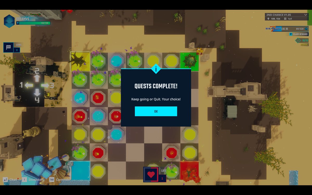Red lights lined up in The Sandbox Season 7—spotted the pattern. <a href="/TheSandboxGame/">The Sandbox</a>  tsbga.me/TheSandbox #Season7