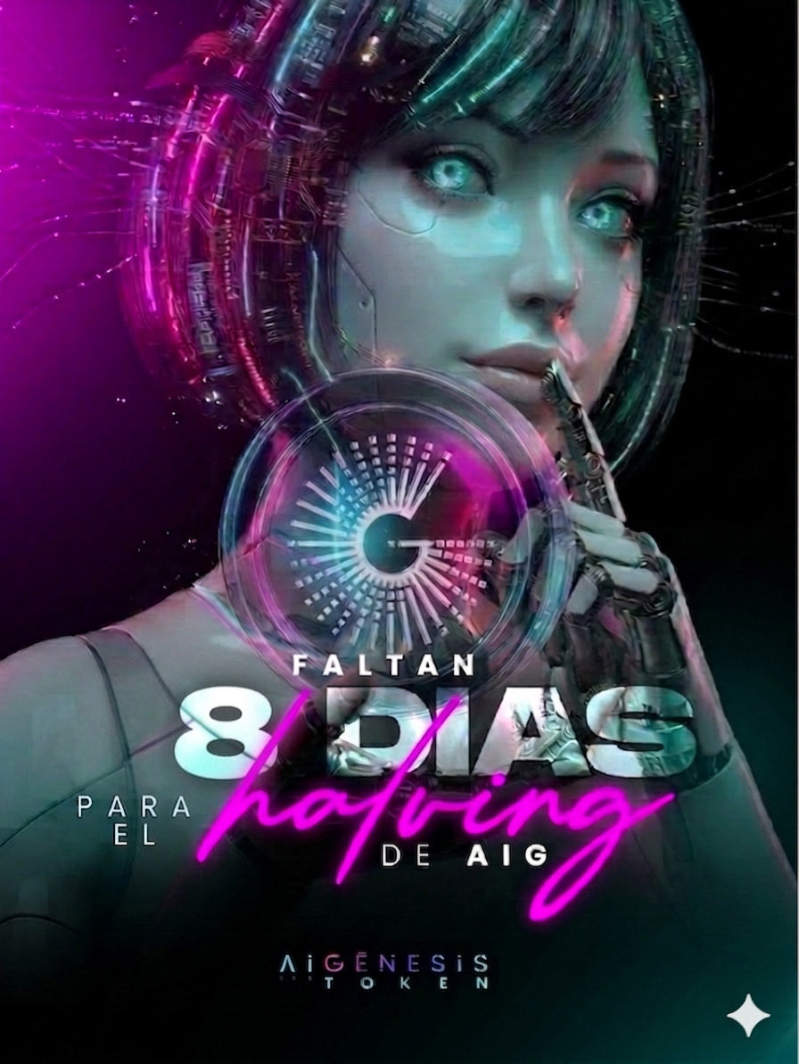 aigenesisof's tweet photo. 🔥 08 DÍAS PARA EL IMPACTO.
🔥 08 DÍAS PARA LA GLORIA.

```PREPÁRATE PARA VIVIR EL EVENTO MÁS ESPERADO DEL AÑO.```🤩🤩🤩

#halving #aigtoken #genesis #g11community https://t.co/gobQWZrbYc