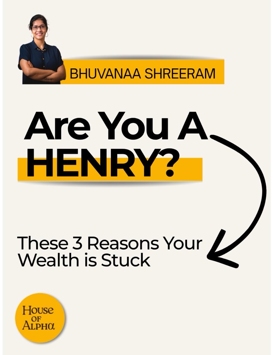High income.
Low wealth.

Not because people don’t earn enough
but because most of it is already committed to EMIs.

Looks like progress.
Isn’t.

Structure > income.

Watch the full video for the complete breakdown- youtu.be/NXev3m_uE0I?si…

#houseofalpha #investment #stockmarket