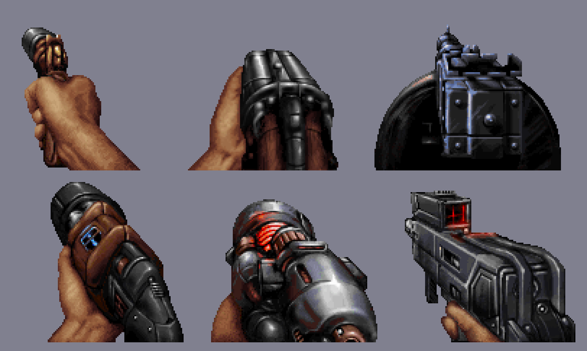 The final mockups altogether, featuring a Blood 2 bonus

No, there won't be a mod for this, sorry! I just did it for fun

#BLOOD