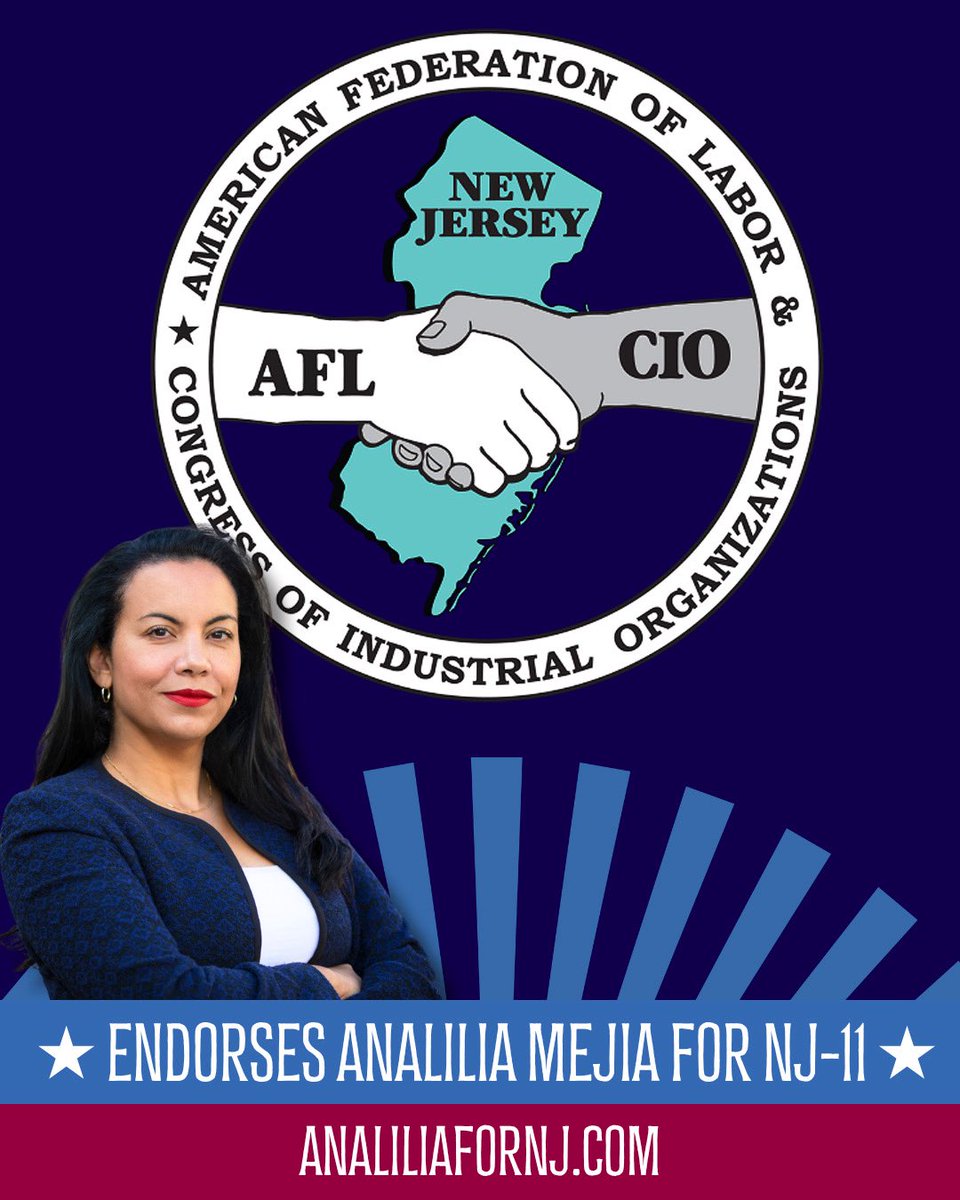 Analilia Mejia for NJ tweet media