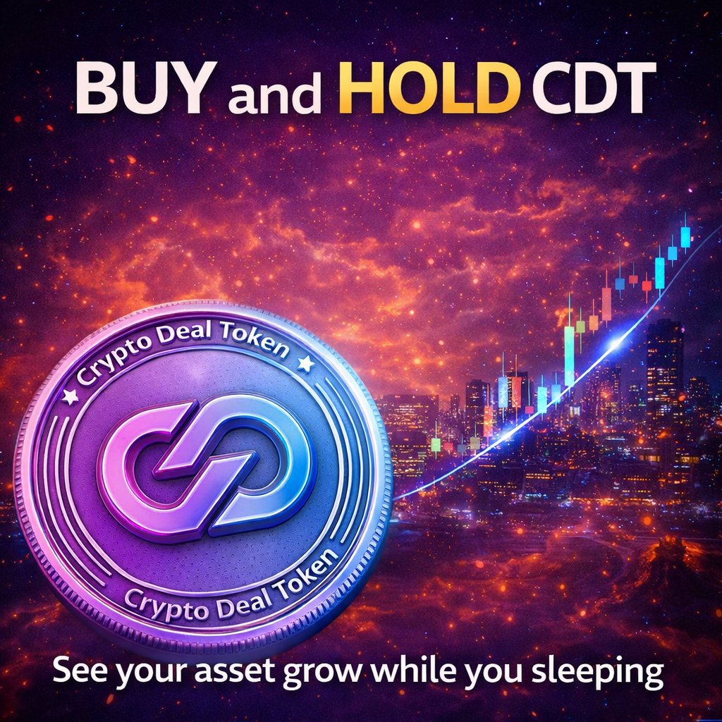 cryptodeal23's tweet photo. Hold with confidence — let $CDT grow your future while you sleep.

#CDTToken #CryptoDealToken #BuyAndHold #PassiveIncome
#CryptoGrowth #HoldStrong https://t.co/aJZg77Mewo