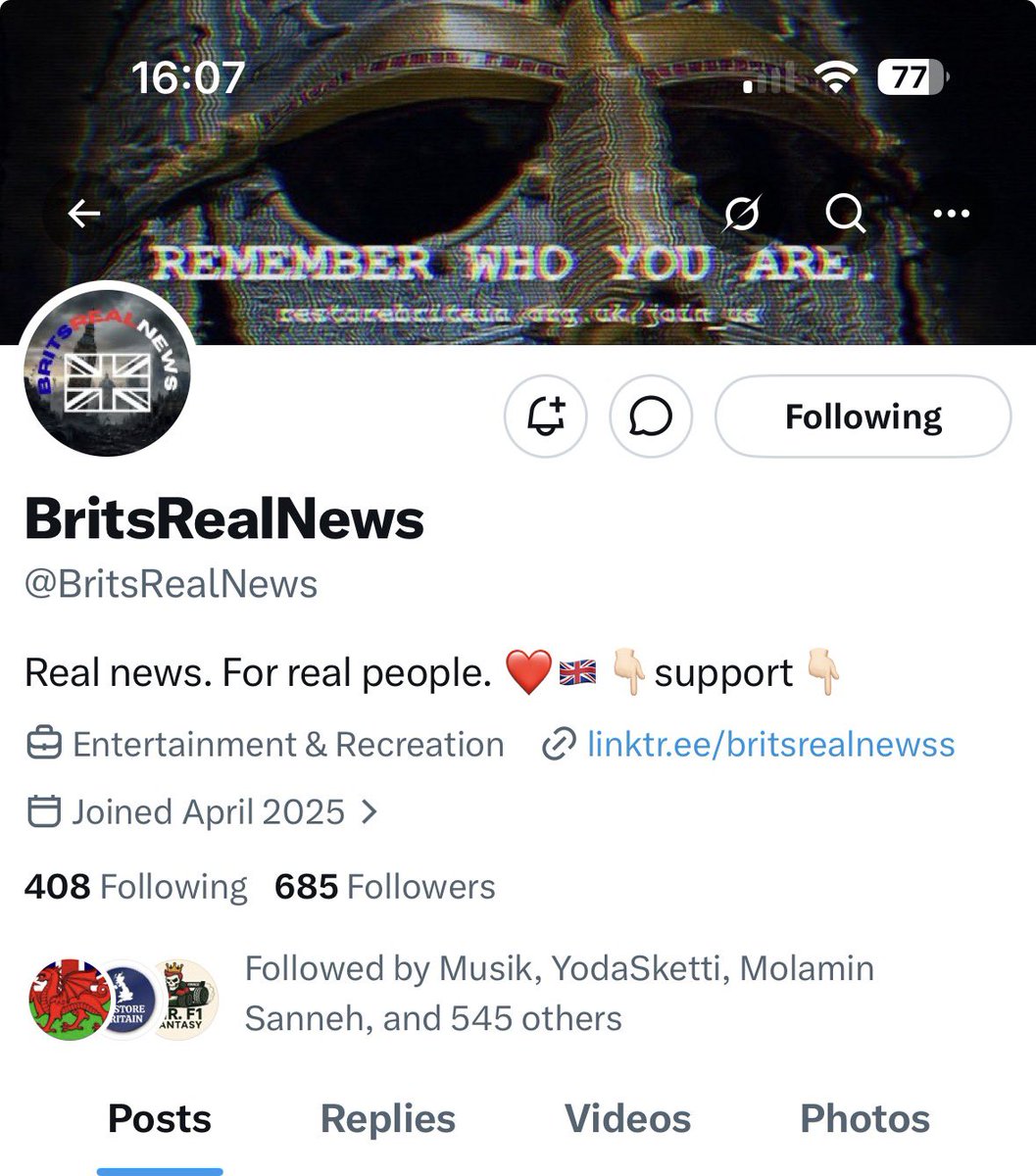 Anon🇬🇧Restore Britain🇬🇧 tweet media