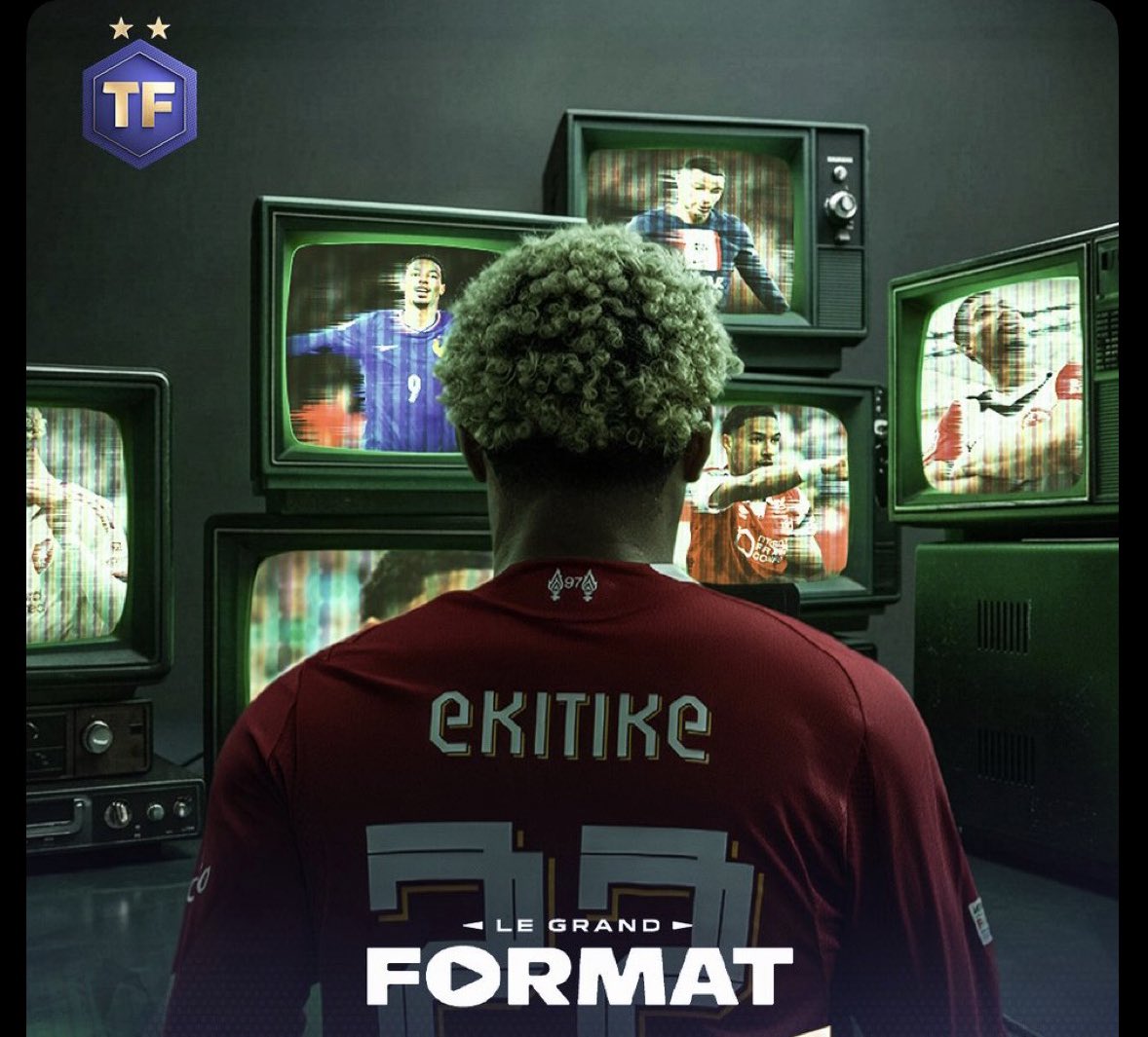 YassinNfaoui's tweet photo. 🎞️ Grand format Ekitike aux origines 

Avant le choc face au #PSG,  @telefoot_TF1 retrace le parcours de ce talent, programmer pour marquer. 

À dimanche 11h sur @TF1 📺 ☕️ 🥐 https://t.co/IjuJMqcY4m