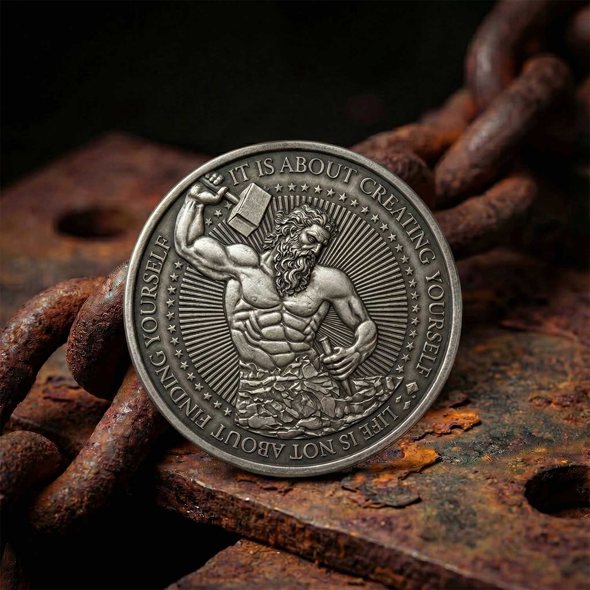 EDCReminderCoin's tweet photo. Metamorphosis Coin!

The best gift isn't something they want. It's something they need to hear every single day. 🪙 The Metamorphosis Coin - for the person in your life who's ready to level up. Grab yours now. 👇

#edcremindercoins #gift #changeyourlife #motivation #attitude https://t.co/N2OHPNKjY2