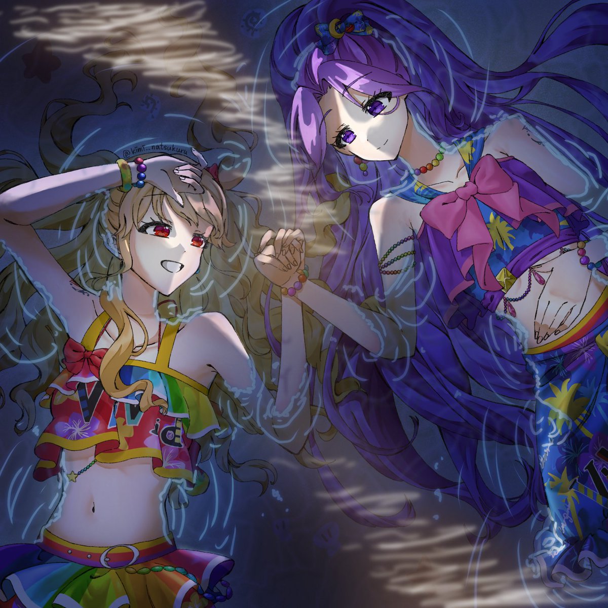 kimi_natsukuru's tweet image. 笑顔の Suncatcher💛💜
#アイカツ #WM