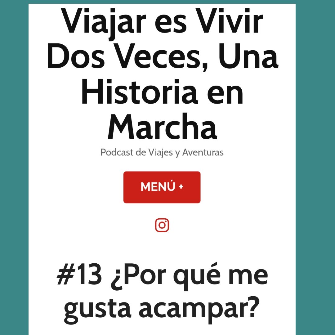 MaitenaSC7's tweet photo. Otra pequeña historia, esta vez me puse a escribir del gustito de acampar 🏕️ y salió esto 👇
https://t.co/ouLcUGCZOT
#viajaresvivirdosveces https://t.co/OV0GYNpTYR
