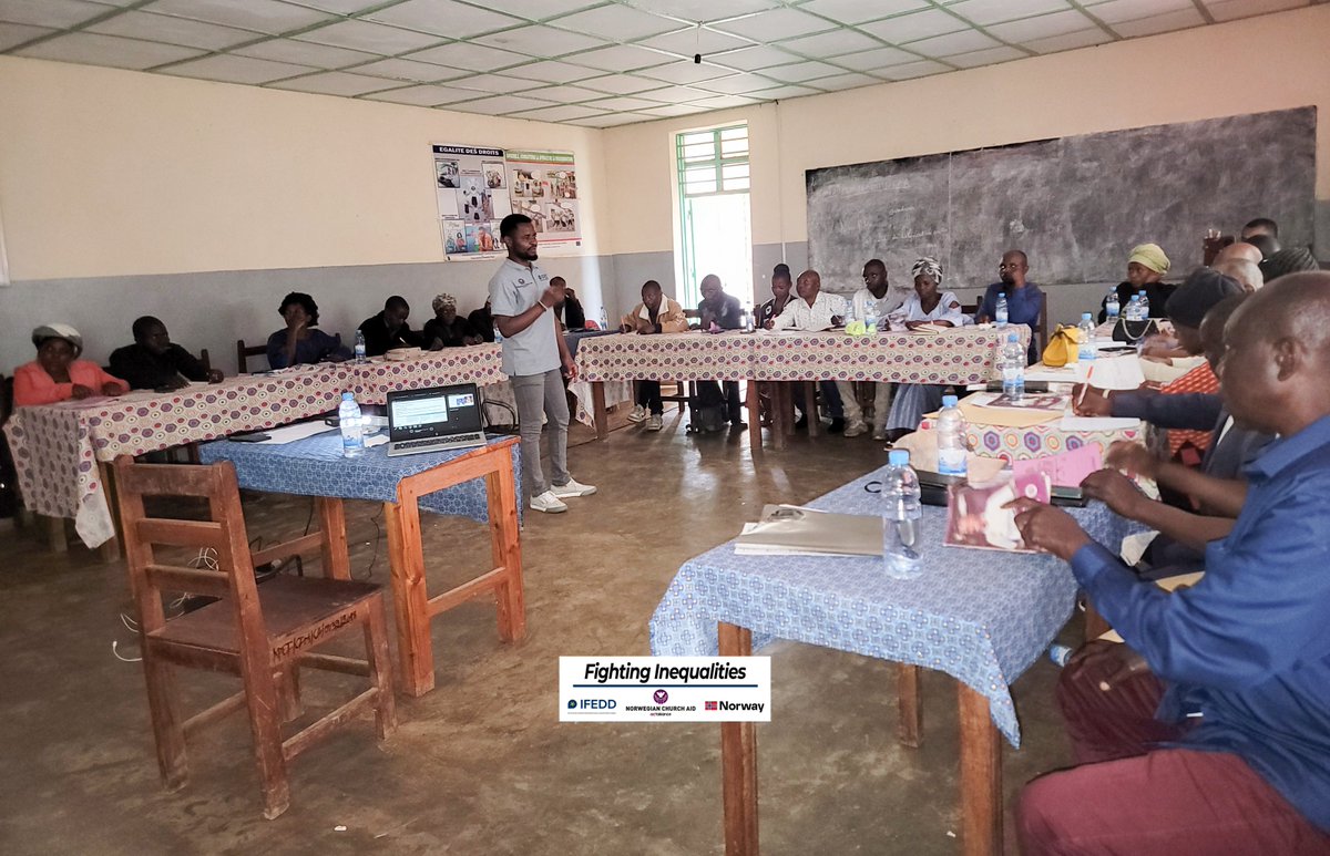 ifedd_rdc's tweet photo. Avec l'appui de la NCA, #IFEDD a mené l'étude et documentation de la dynamique des violences et des besoins des survivantes s’est poursuivi également à Luhwindja, au #SudKivu avec des acteurs clés envue d'identifier également des besoins des survivantes, 
 #NORAD @NorChurchAid https://t.co/OHKDBF8F6v