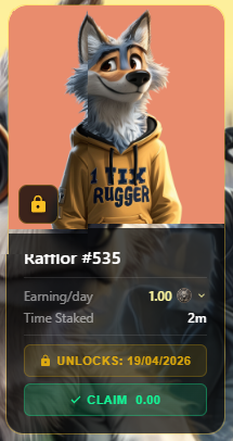 Shocio22's tweet photo. Staked My Rafflor on @GotmLabz was so easy!!
Thanks @rafffle_dao I can't wait to see all the new missions ♥♥ https://t.co/2PZO8l2KYj