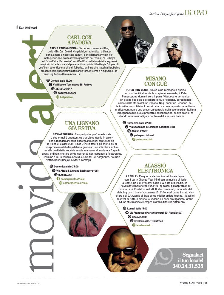 DanieleSpadaro's tweet image. #MiTomorrow #MovidaAlert #EasterEdition