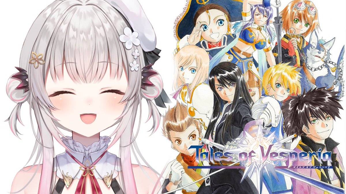 Patra_HNST's tweet photo. 📢＜本日13時🎮
【テイルズ オブ ヴェスペリア 】氷刃海へ！初見！正義を貫き通すRPGをやってみる！

第三部突入‼まいたけ祭りからの災厄‼
絶対に世界を守るぞ‼フレンはどこだーー‼
https://t.co/Hv27FutfxW https://t.co/3JuBBvceIK