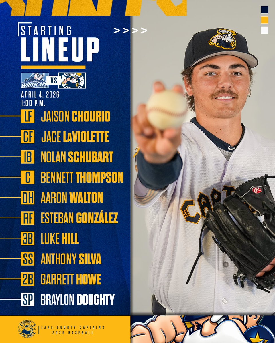 Lake County Captains tweet media