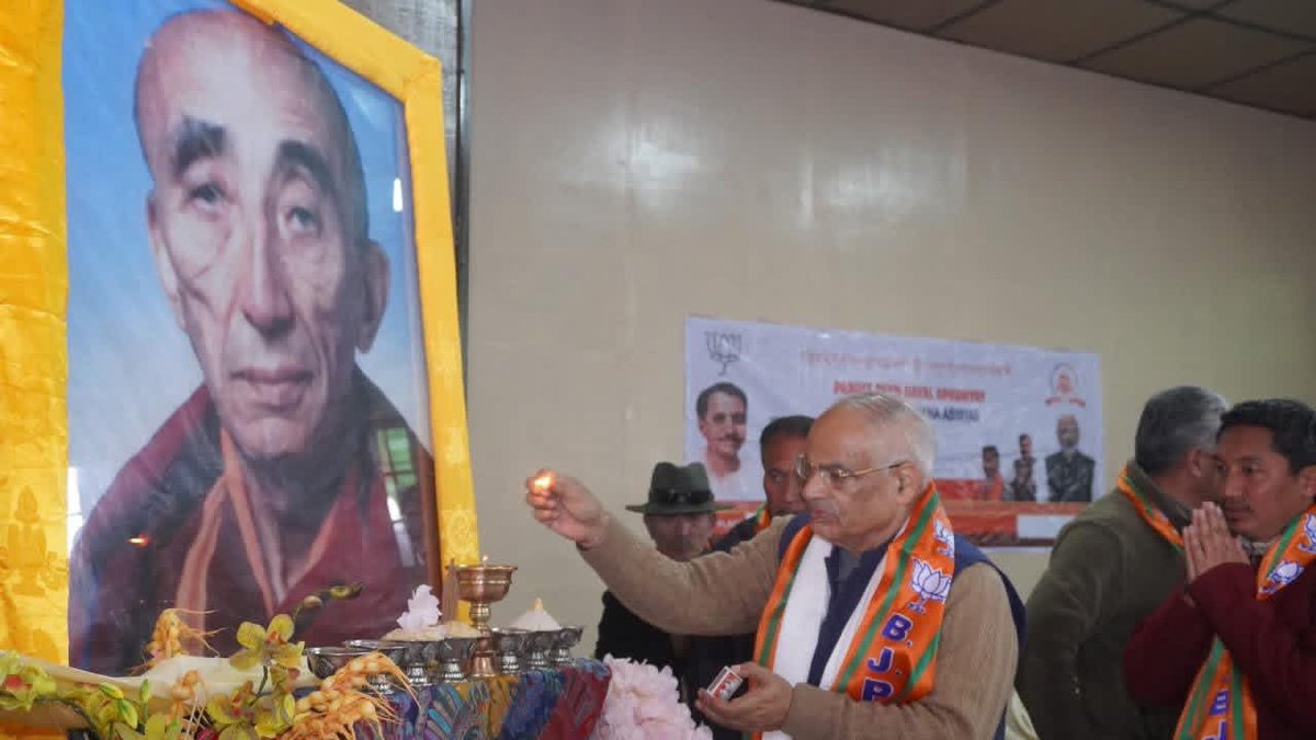 Tashi Gyaltsan Khachu tweet media