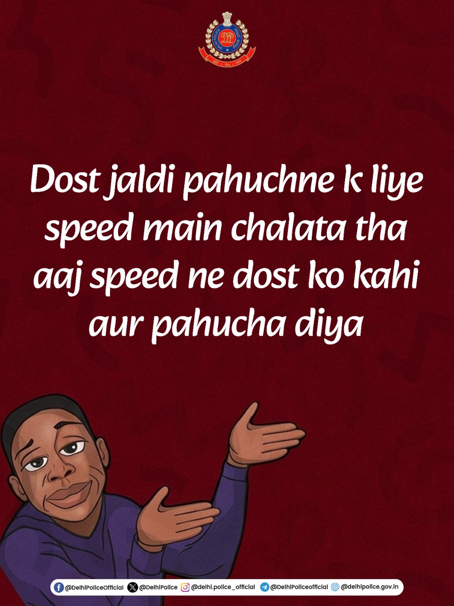 Delhi Police tweet media