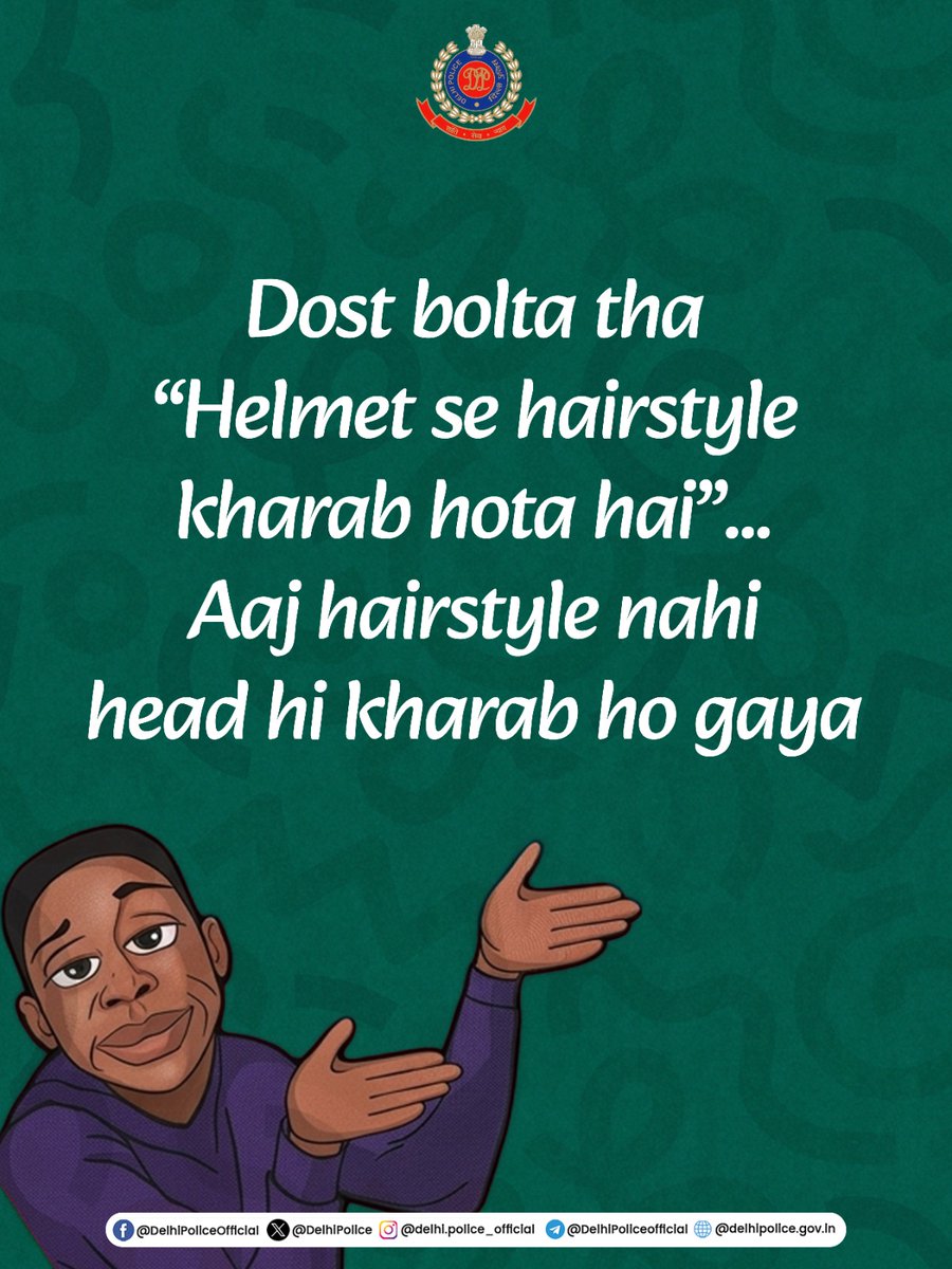 Delhi Police tweet media