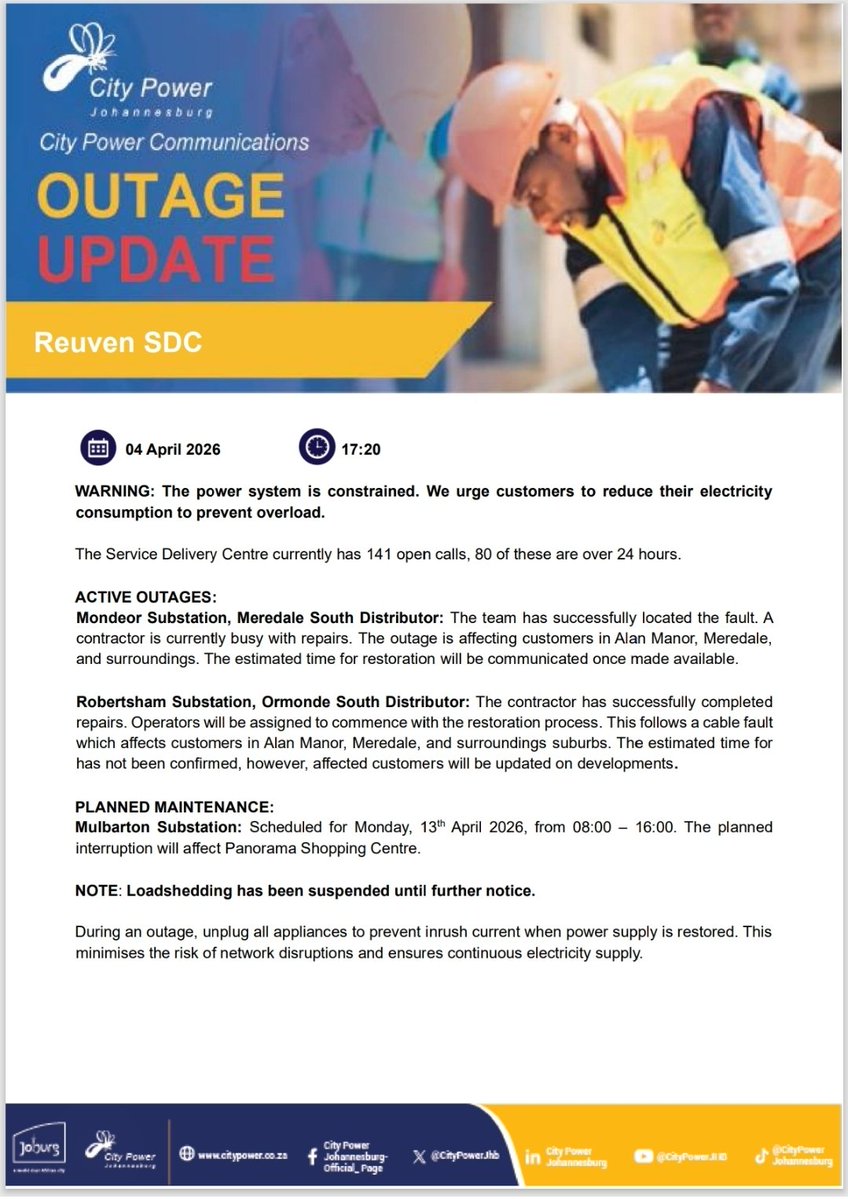 @CityPowerJhb tweet media