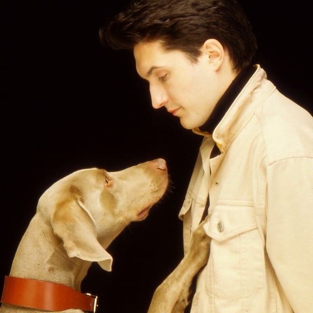 this proves the theory that dogs look like their owners!

- Steve jansen and his dog!