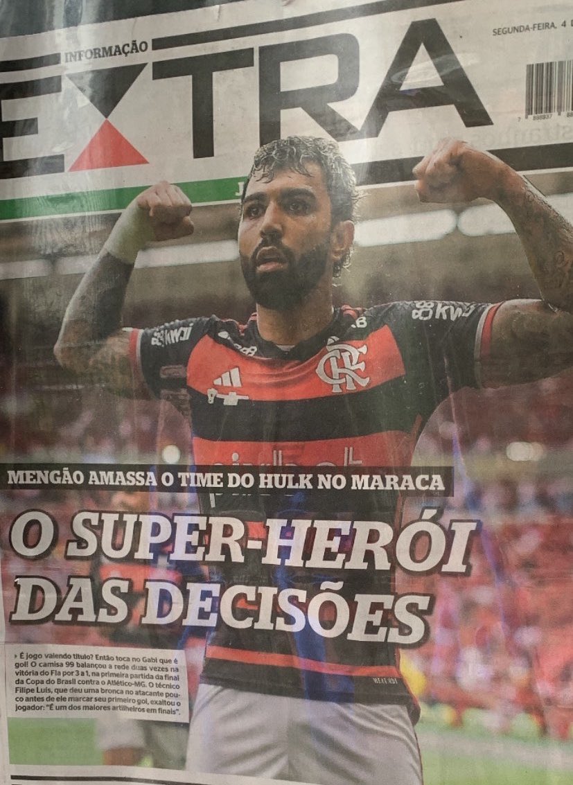 Amado, odiado, jamais ignorado. Assim como o Flamengo. Falar de um é falar do outro. Num mundo ideal deveria ter durado pra sempre, mas Gabigol não é perfeito, nem o Flamengo. A graça da vida está aí também.

Esse reencontro é sempre diferente, passa um filme na cabeça…