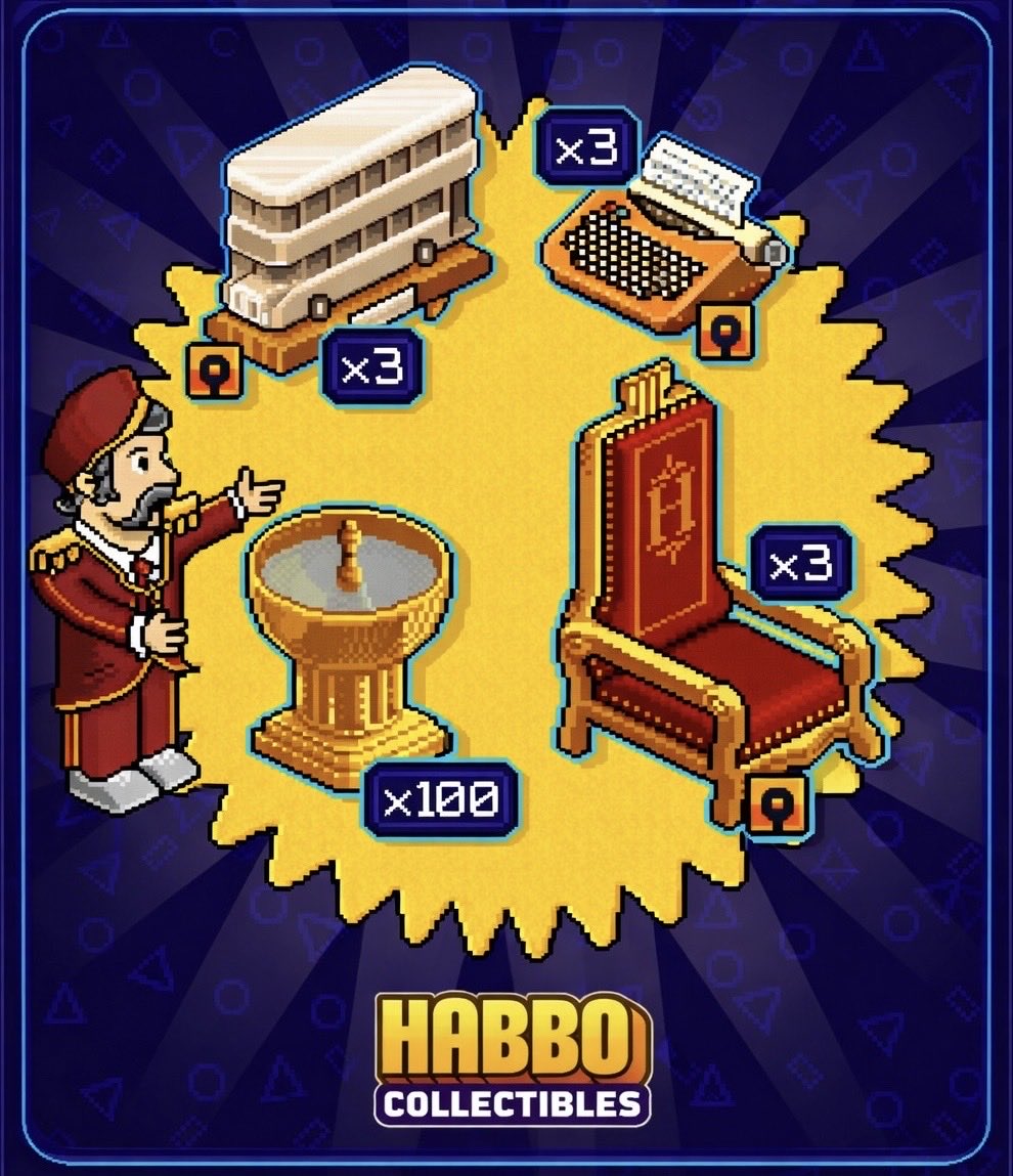 Habbo Collectibles Official tweet media