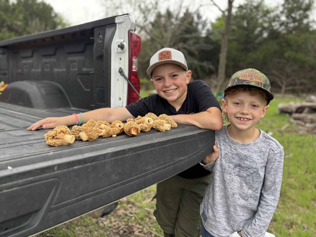PHOutdoors1's tweet photo. The Lock boys were out looking for ‘shrooms this morning. Is mushroom hunting part of your spring traditions? Who doesn’t love some fried morels with some fried fish or turkey breast. Show us your haul if you’re out this weekend. Good luck!
#PHOutdoors #Lockboys #Morels #Mushrooms #Livethelifestyle #FriedFood #Outdoorlife #Raisethemright