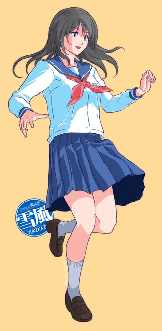 #このタグを見た人は制服美少女を貼って ドゾッ|。・ω・)ノ⌒