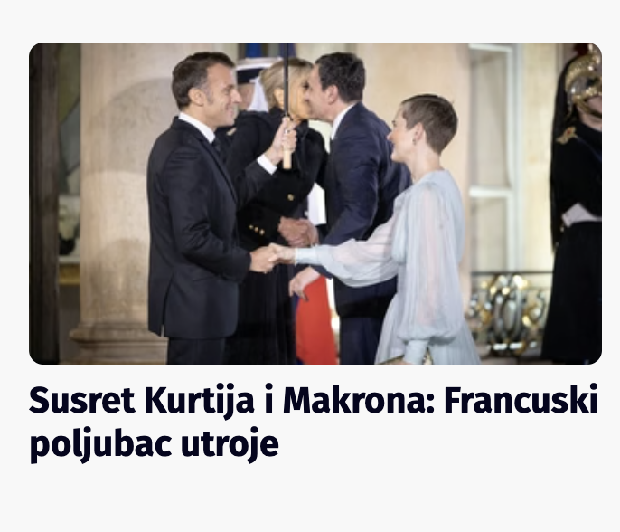 Opozicioni radar.Iskenjam se na celu beogradsku skolu novinarstva,na sve beogradske analiticare, na citavu tu carsiju jadnika i bednika koji stavljaju znak jednakosti izmedju radikala i coveka koji se zalaze za ulazak svoje drzave u EU i koji je uveo sankcije teroristickoj rusiji