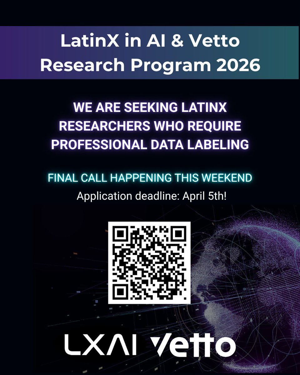 LatinX in AI (LXAI) tweet media