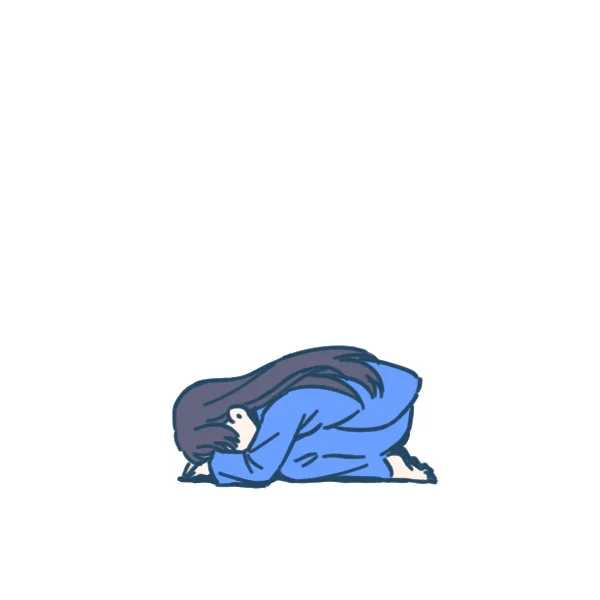 寝・・